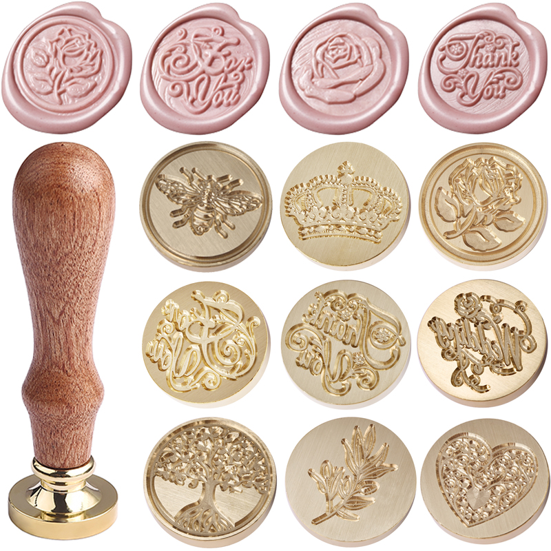 Wax Seal Stamp Set - Wax Seal Stamp Replace Copper Head