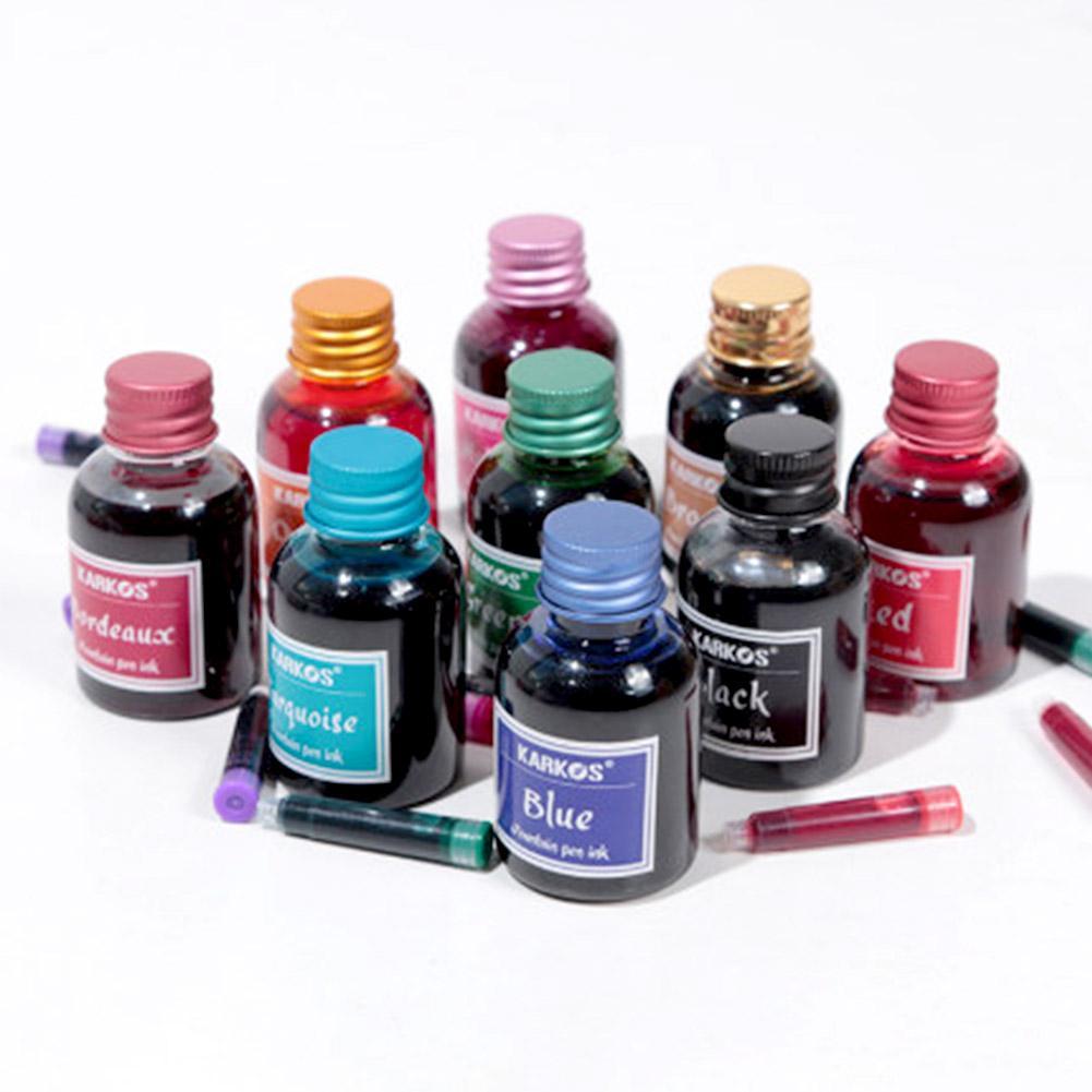 Fountain Pen Bottled Ink - 30Ml Pure Colorful Fountain Pen Ink