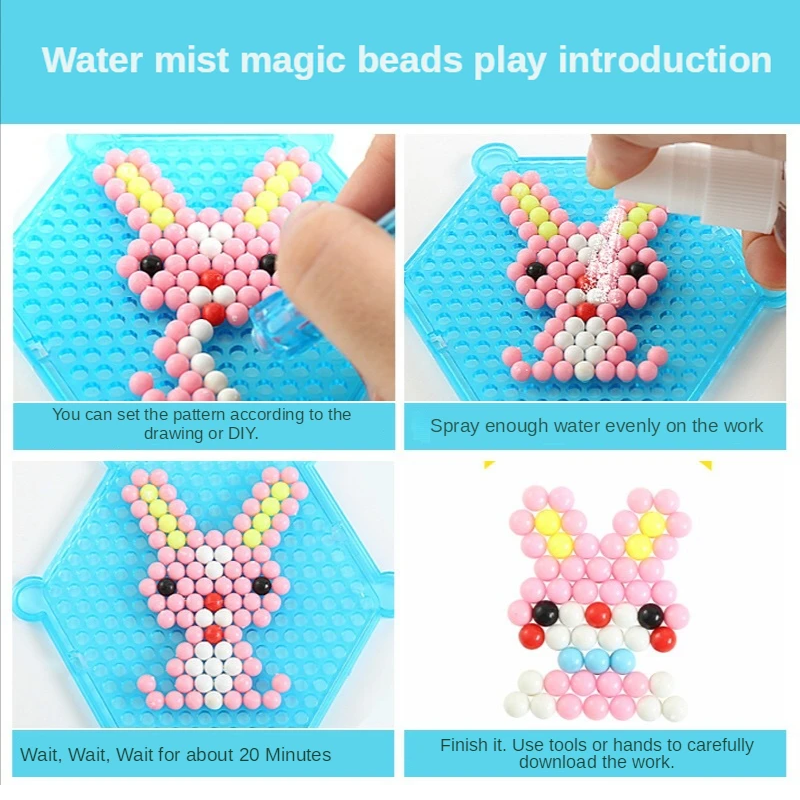 Magical Water Sticky Beads Toy – Paper Weight Crystal recenzja i cena