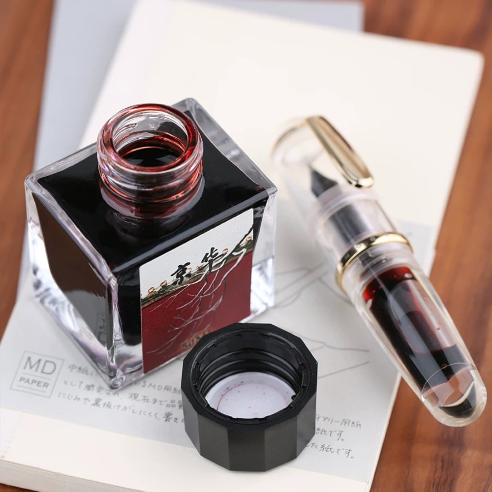 MAJOHN 50ml Fountain Pen Ink V – Fountain Pen Bottled Ink recenzja i cena