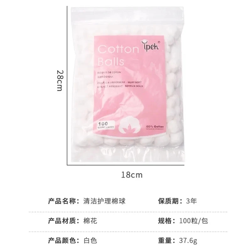 100PCS Nail Art Cotton Balls N – Gel Refill Pack recenzja i cena