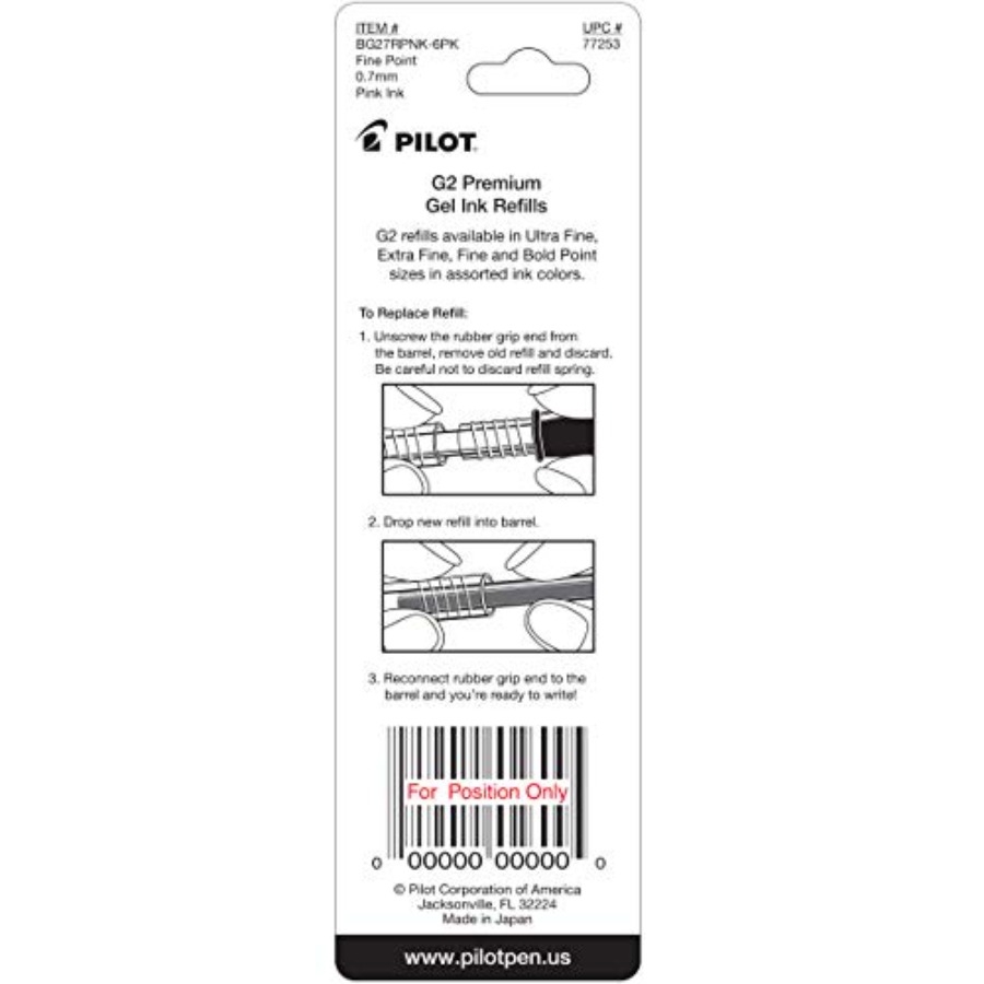 , G2 Gel Ink Refills, Fine Poi – Gel Refill Pack recenzja i cena