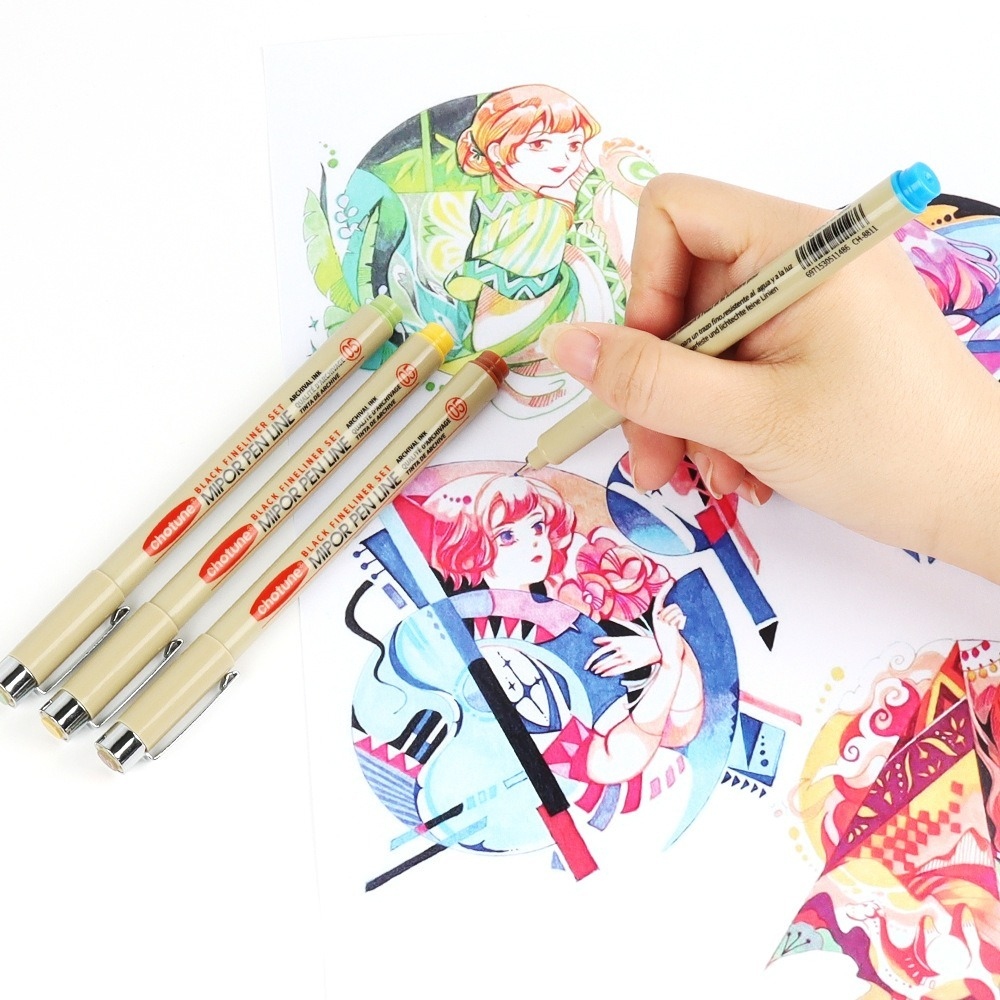Precision Micro-Line Pens, Set – Archive Box Set recenzja i cena