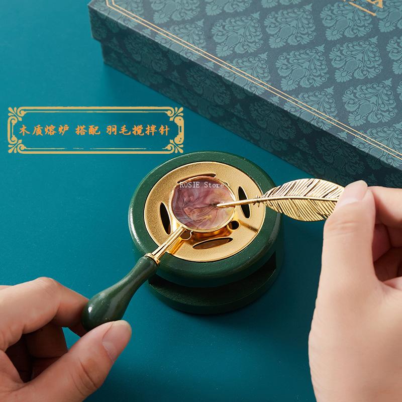 Wax Seal Stamp Set Lacquered S – Wax Seal Stamp Set recenzja i cena