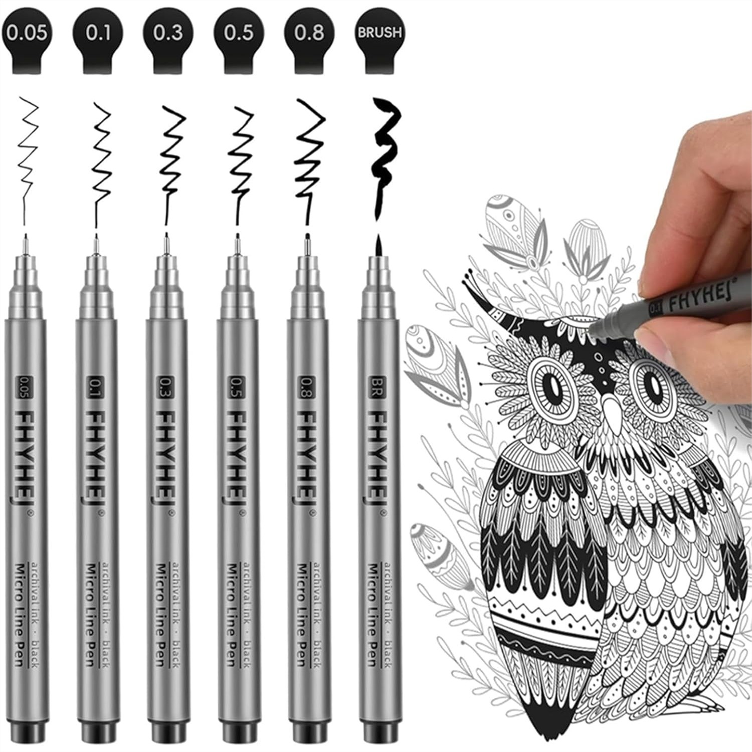Micro Fineliner Drawing Art Pe – Archive Box Set recenzja i cena
