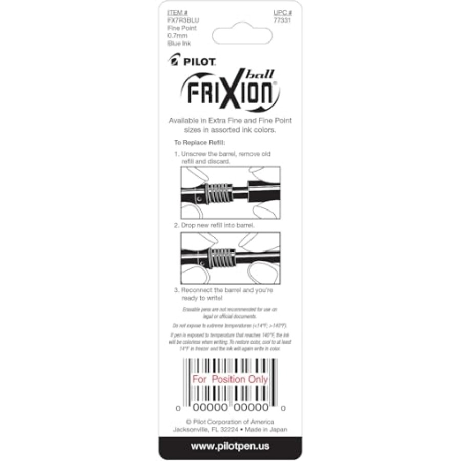 , FriXion Ball Gel Ink Refills – Gel Refill Pack recenzja i cena