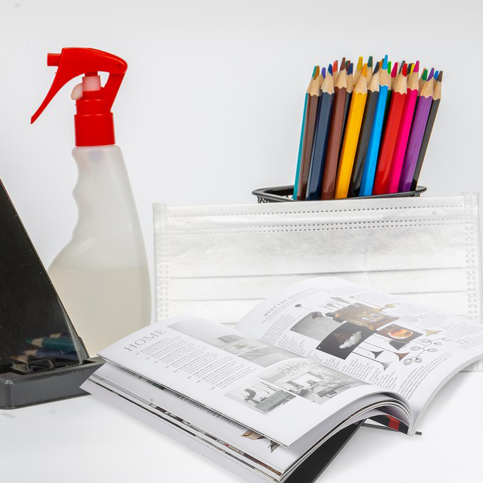 1Set Acrylic Book Holder Stand – Magazine Holder Rack recenzja i cena
