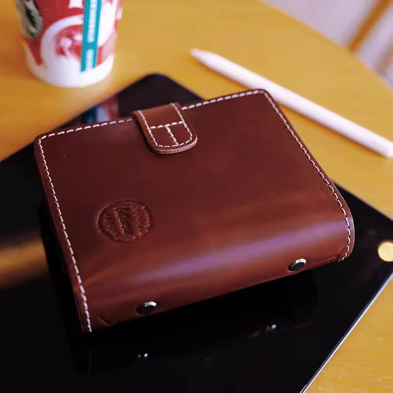 Handmade Genuine Leather Binde – Card Index Box recenzja i cena
