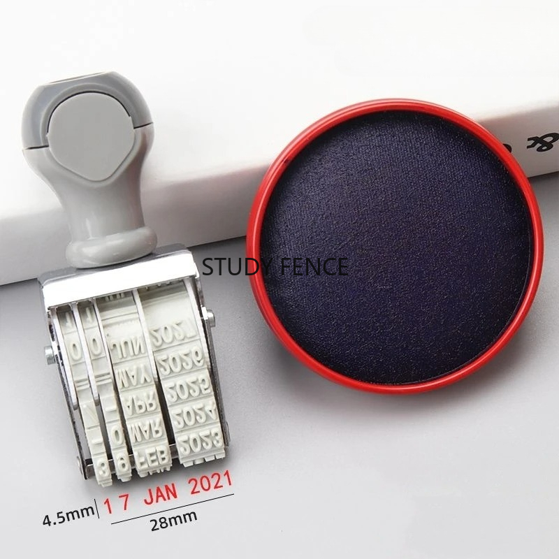 Portable English Date Stamp fo – Rubber Date Stamp recenzja i cena
