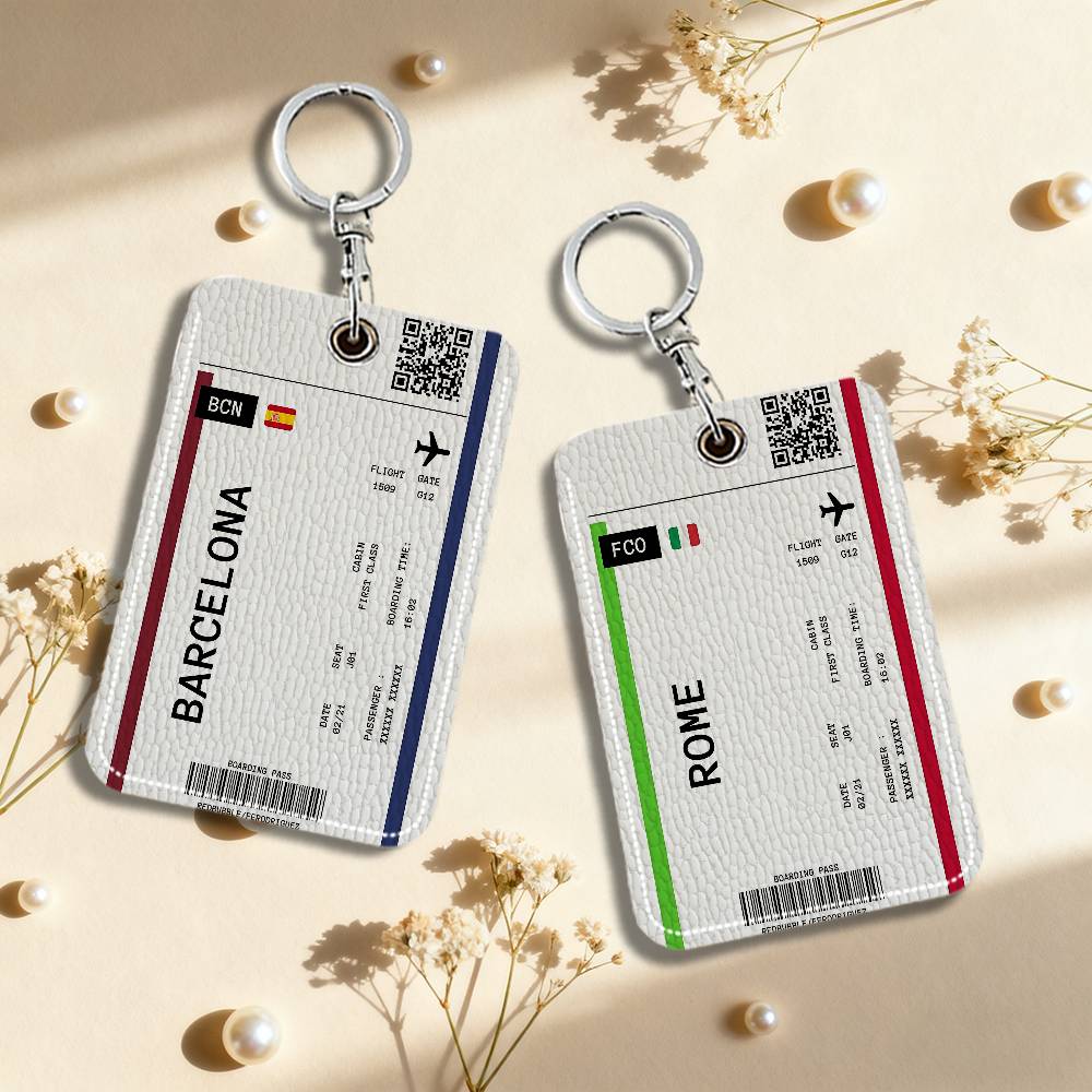 Boarding Pass Plane Ticket Lea – Card Index Box recenzja i cena