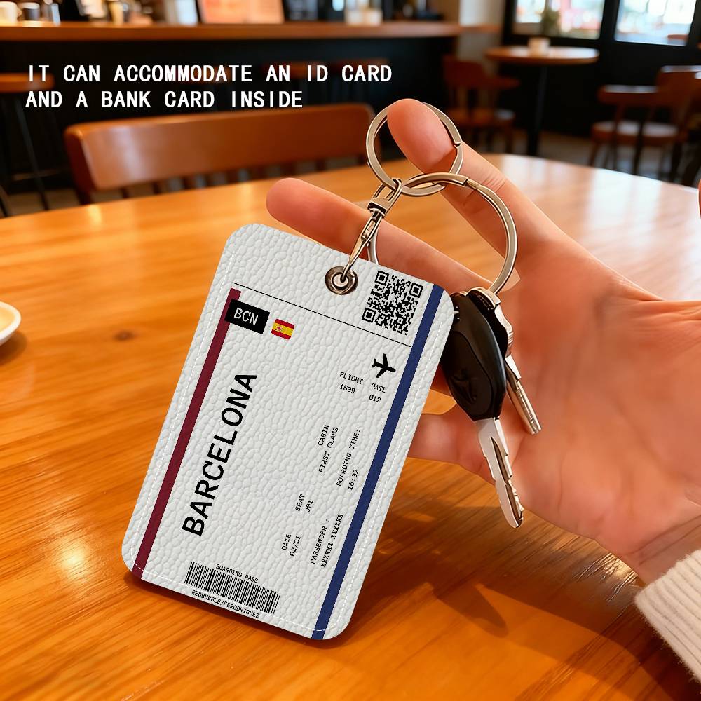 Boarding Pass Plane Ticket Lea – Card Index Box recenzja i cena