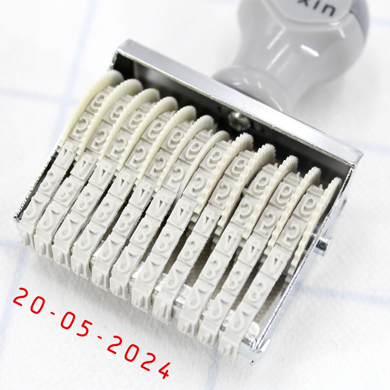 Portable 8/10 Digits Number St – Rubber Date Stamp recenzja i cena