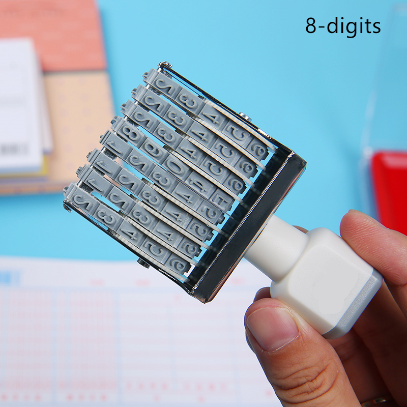 Portable 8/10 Digits Number St – Rubber Date Stamp recenzja i cena