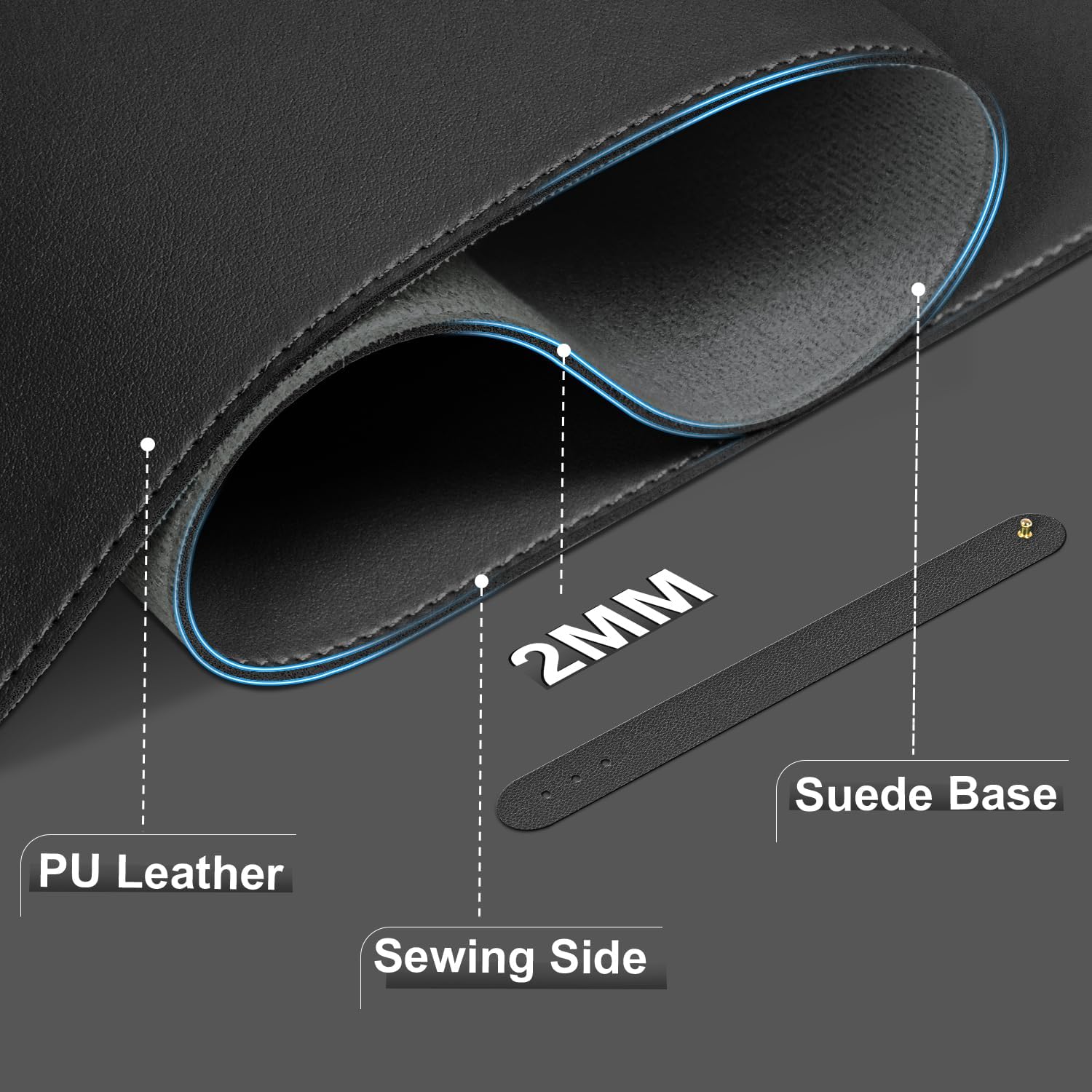 Large Leather Desk Pad Protect – Leather Desk Pad recenzja i cena