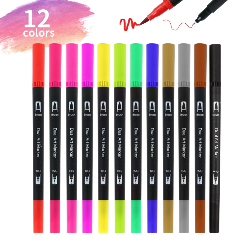 12 Colors Artist Coloring Mark – Correction Pen Fine recenzja i cena