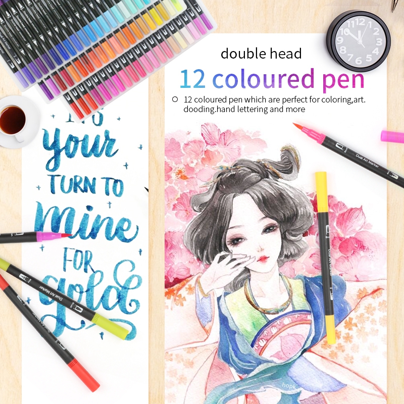 12 Colors Artist Coloring Mark – Correction Pen Fine recenzja i cena