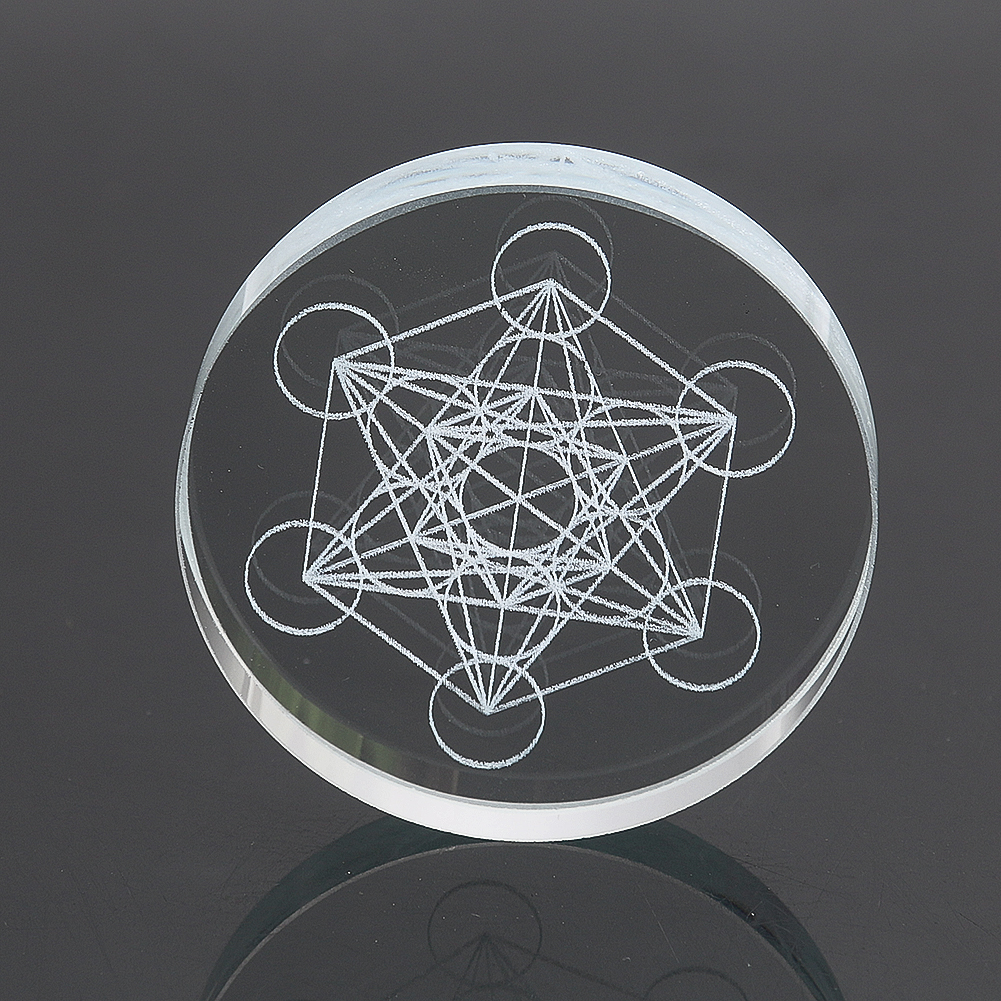 Metatron Cube Crystal Display  – Paper Weight Crystal recenzja i cena