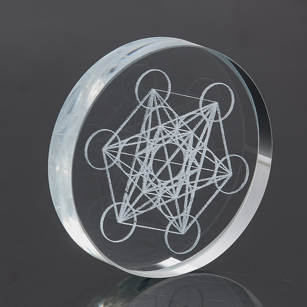 Metatron Cube Crystal Display  – Paper Weight Crystal recenzja i cena