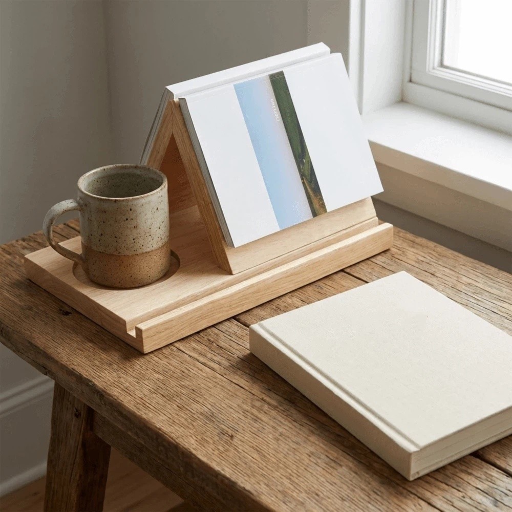 Minimalist 2 in 1 Triangle Woo – Magazine Holder Rack recenzja i cena