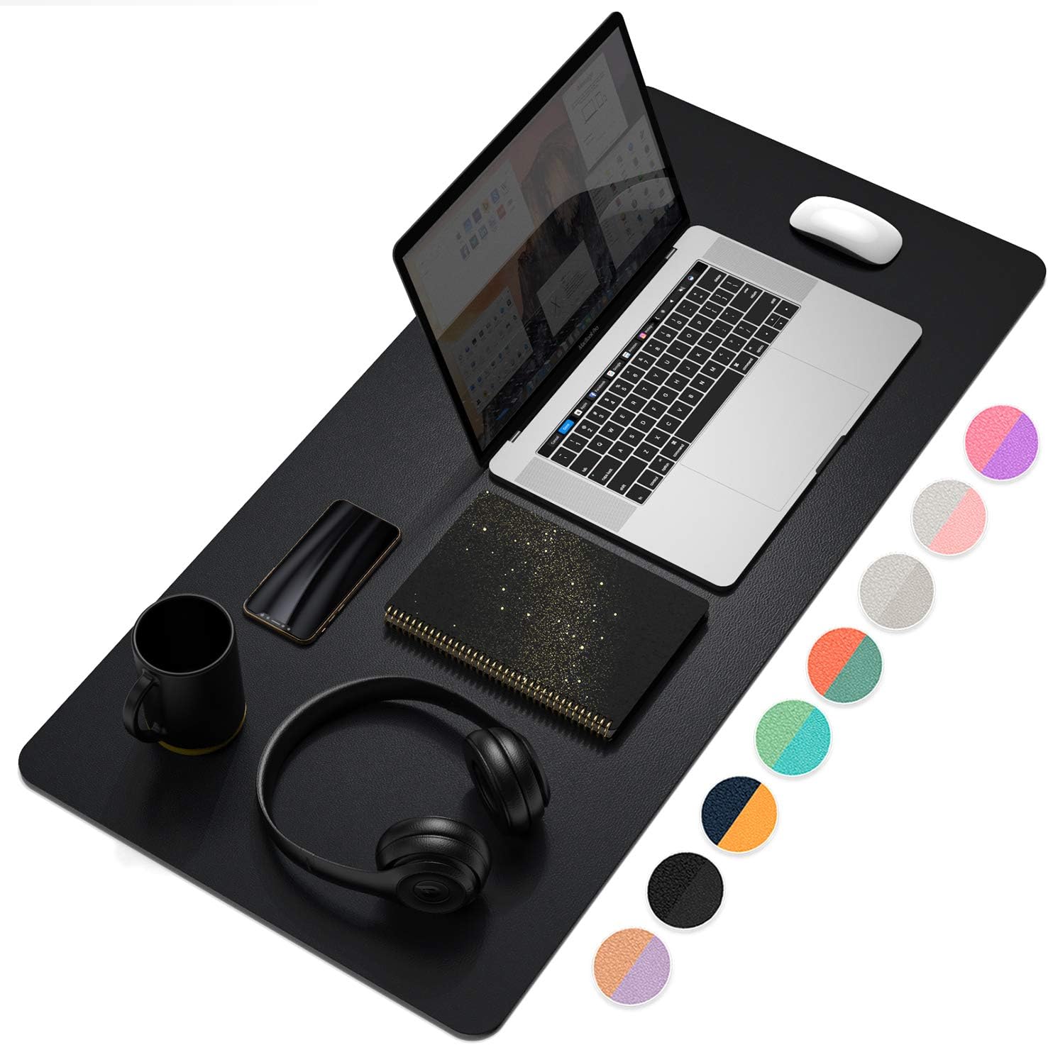 Dual-Sided Desk Pad Protector, – Leather Desk Pad recenzja i cena