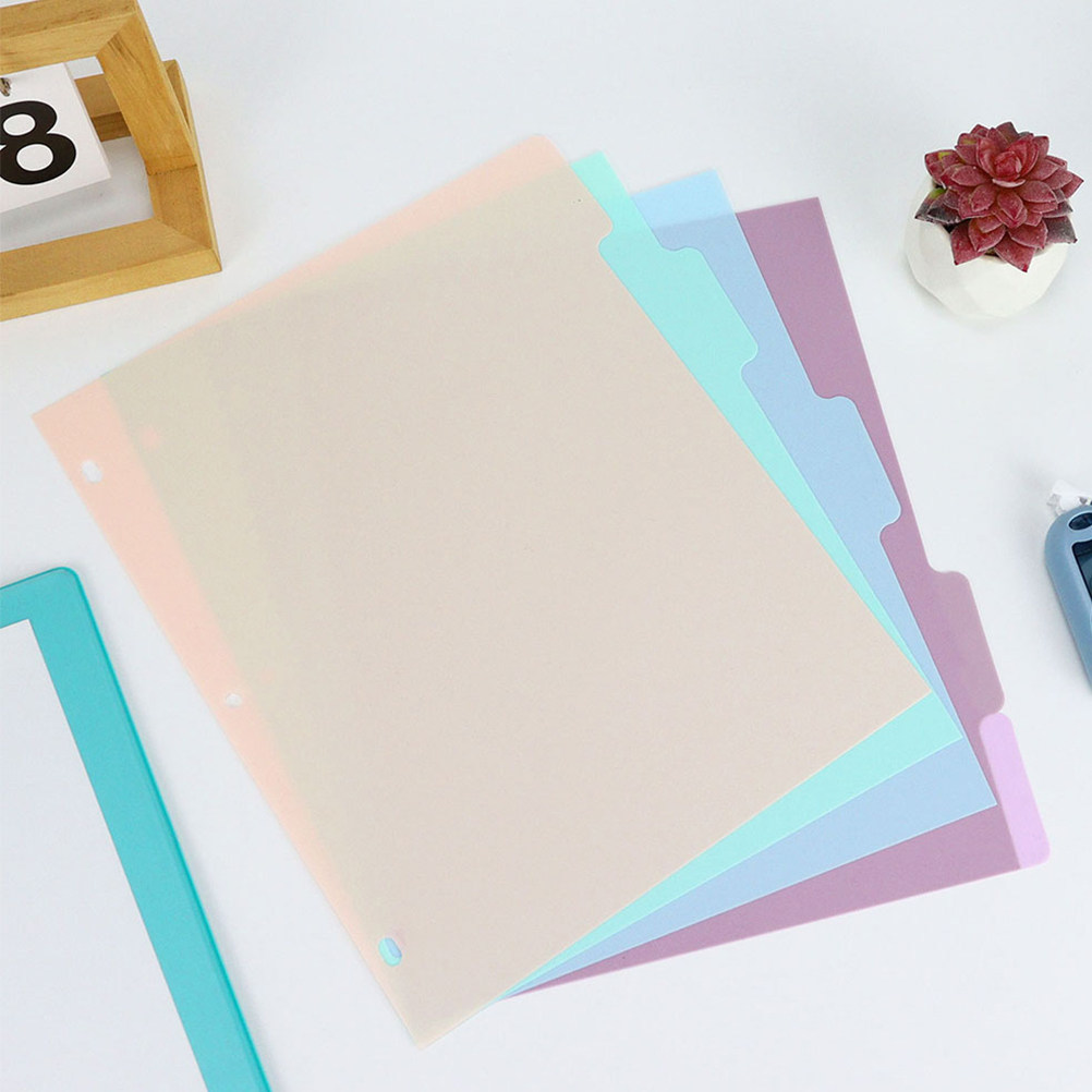 1Set A4 Plastic Binder Divider – Tab Divider A4 recenzja i cena