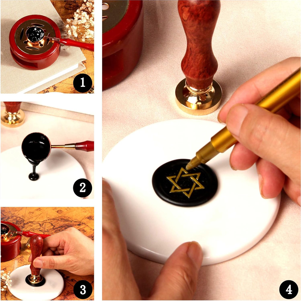 Personalized Wax Sealing Stamp – Wax Seal Stamp Set recenzja i cena