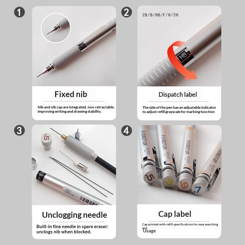Staedtler 925 Full Metal Draft – Mechanical Pencil 0.3 recenzja i cena