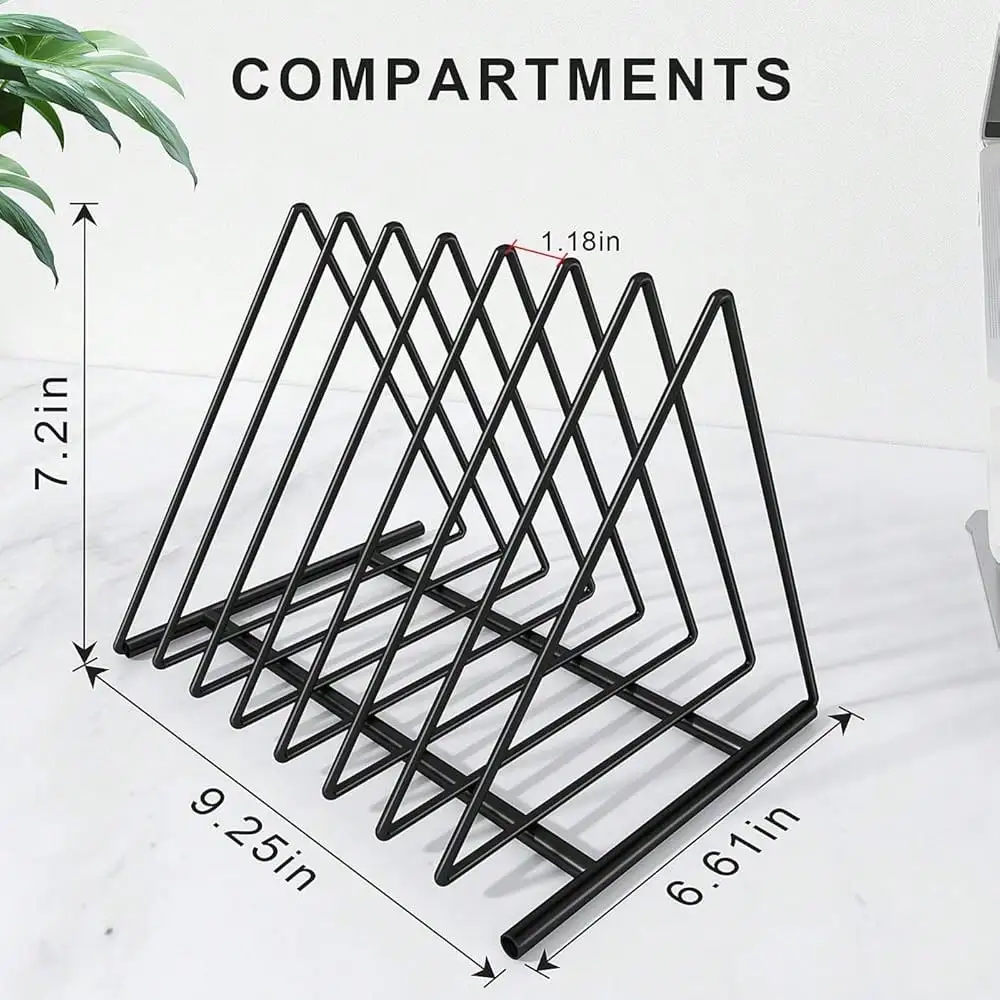 Triangle File Folder Racks,7 S – Magazine Holder Rack recenzja i cena