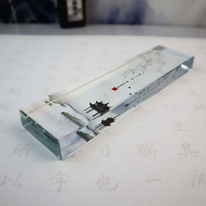 Glass Paperweight Traditional  – Book Weight Glass recenzja i cena