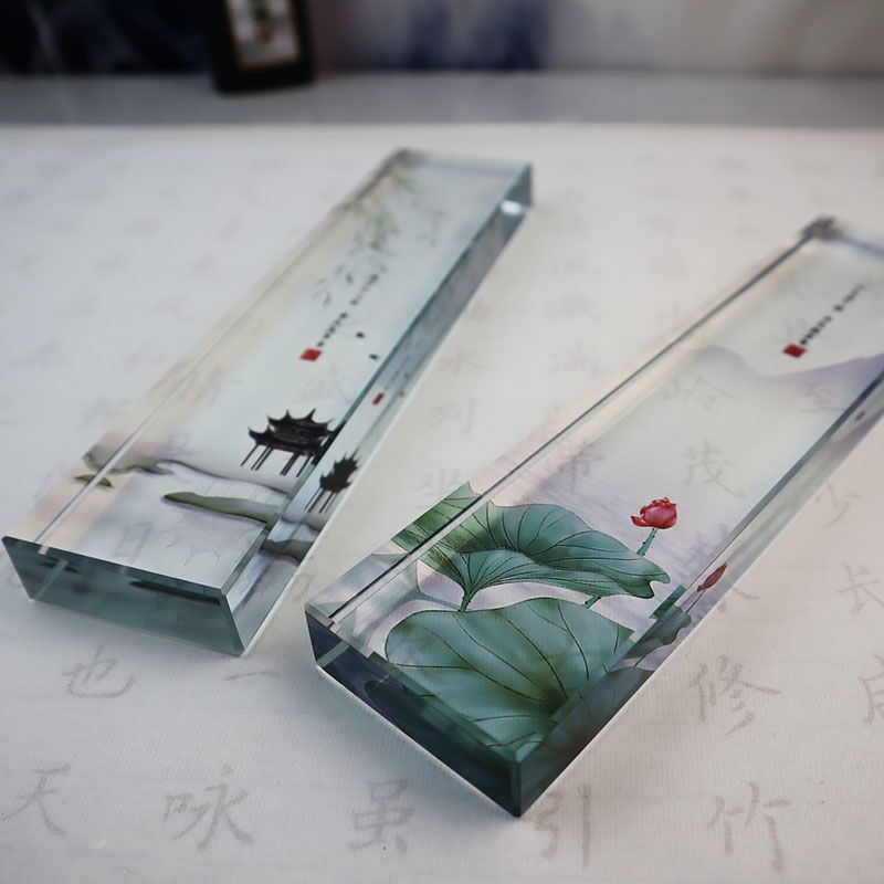 Glass Paperweight Traditional  – Book Weight Glass recenzja i cena