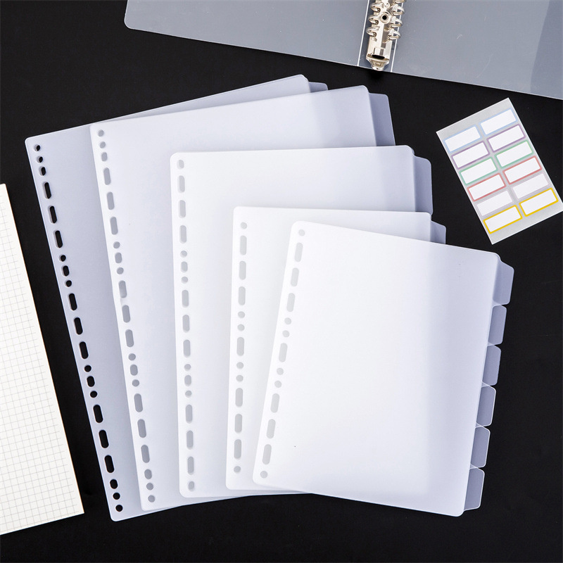 A4 A5 B5 Binder Dividers Gener – Tab Divider A4 recenzja i cena
