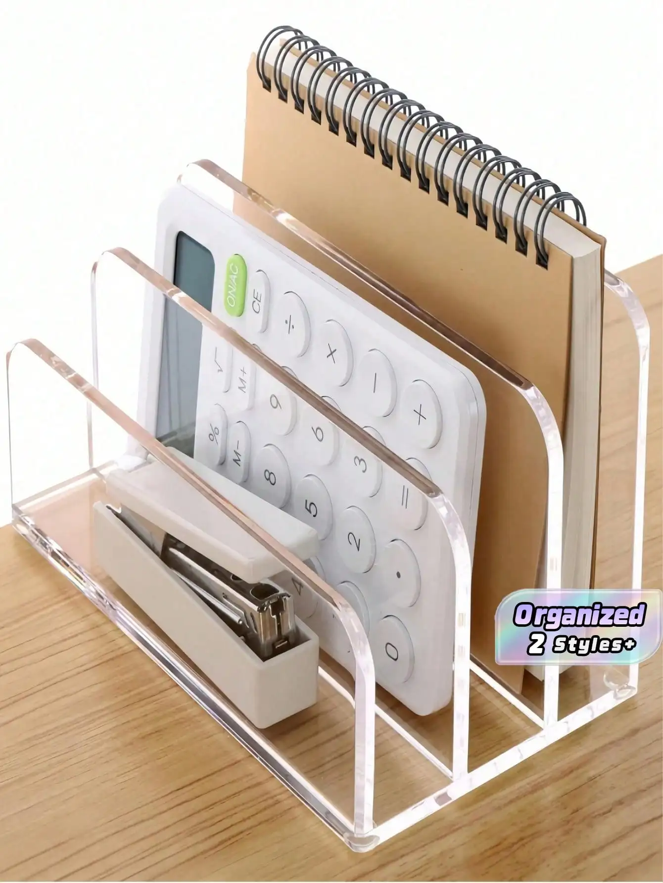 1Pc Acrylic File Folder, Desk  – Magazine Holder Rack recenzja i cena