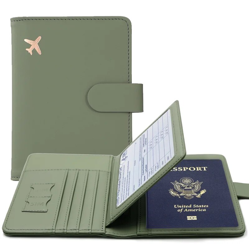 Passport Cover PU Leather Man  – Index Card Holder recenzja i cena
