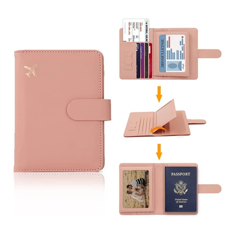 Passport Cover PU Leather Man  – Index Card Holder recenzja i cena