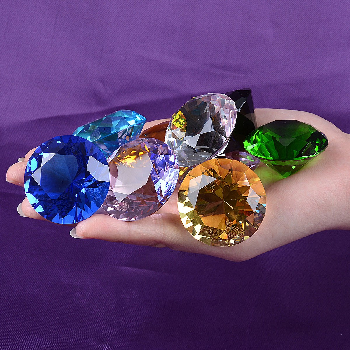 1pcs Crystal Diamond Shaped Pa – Paper Weight Crystal recenzja i cena