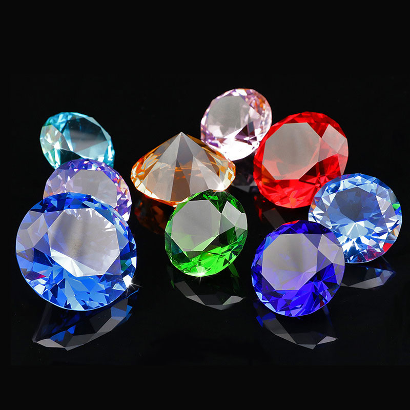 1pcs Crystal Diamond Shaped Pa – Paper Weight Crystal recenzja i cena