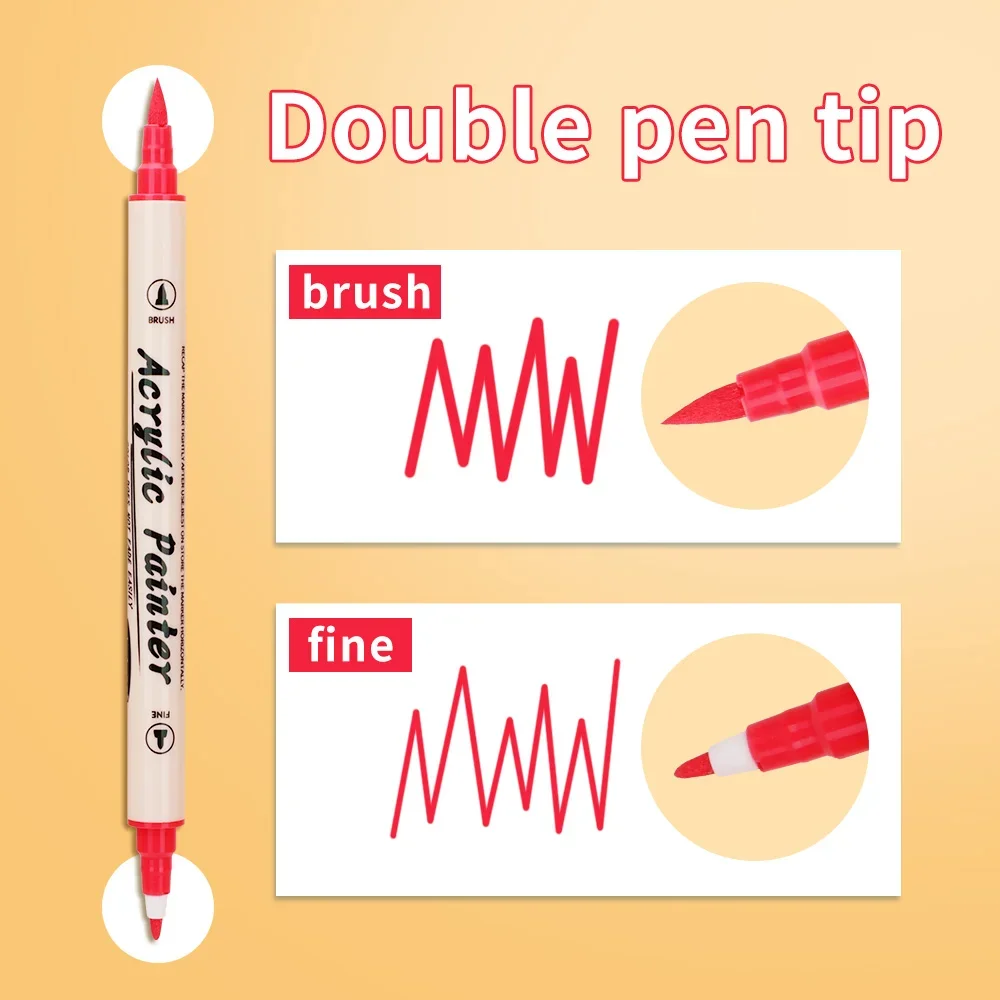 12-36 Colors Acrylic Paint Mar – Correction Pen Fine recenzja i cena