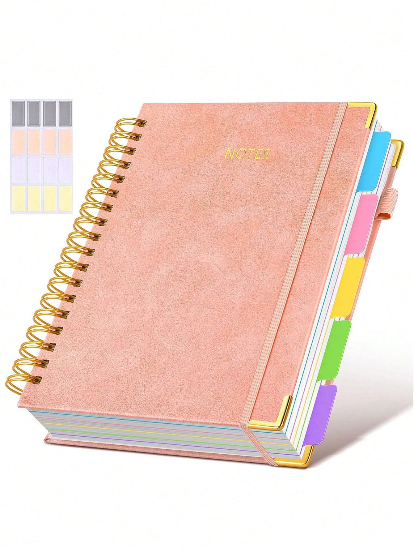 1PC Hardcover Spiral Notebook  – Tab Divider A4 recenzja i cena