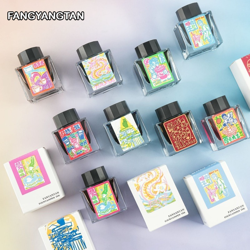 FANGYANGTAN 20 Colors 50ml She – Fountain Pen Bottled Ink recenzja i cena