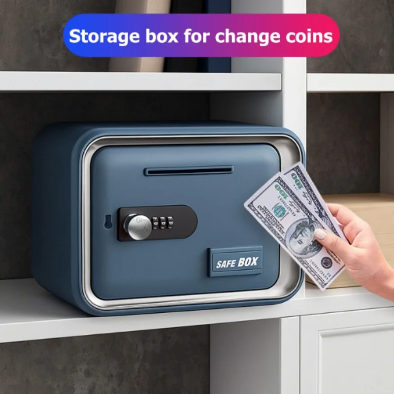 24x18x15cm Safe Box with Key L – Card Index Box recenzja i cena